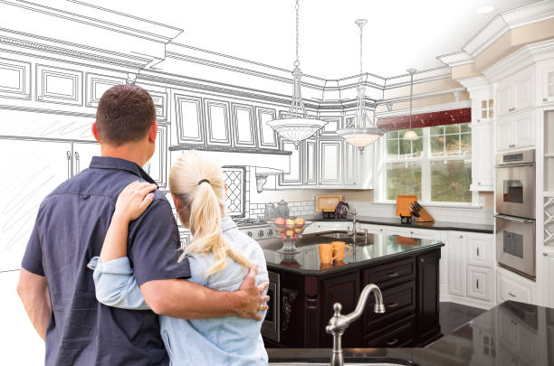 Professional Kitchen Flooring technician working in Watertown, WI